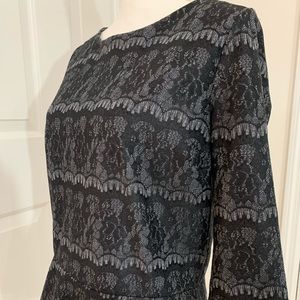 Ann Taylor black lace top